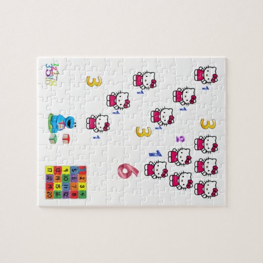 Jigzaag Puzzle Legpuzzel (Horizontaal)