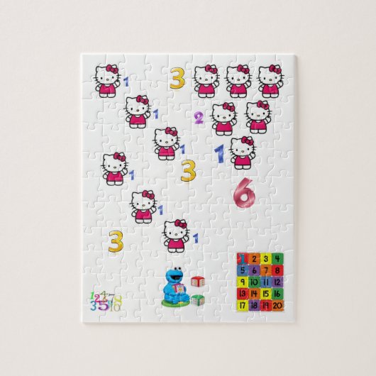 Jigzaag Puzzle Legpuzzel (Verticaal)