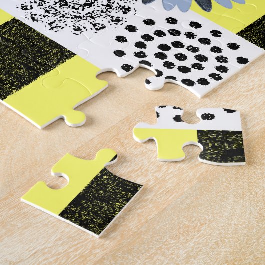 Jigzaag Puzzle Legpuzzel (Zijkant)