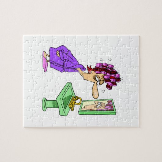 Jigzaag Puzzle Legpuzzel (Horizontaal)