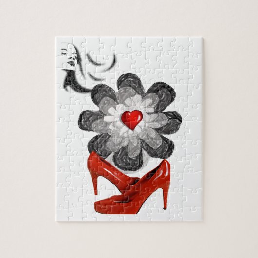 Jigzaag Puzzle Legpuzzel (Verticaal)