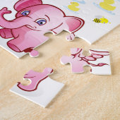 Jigzaag Puzzle Legpuzzel (Zijkant)