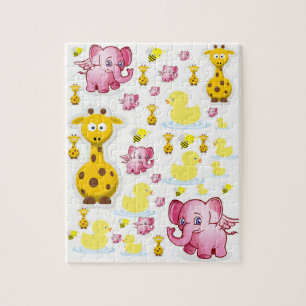 Jigzaag Puzzle Legpuzzel
