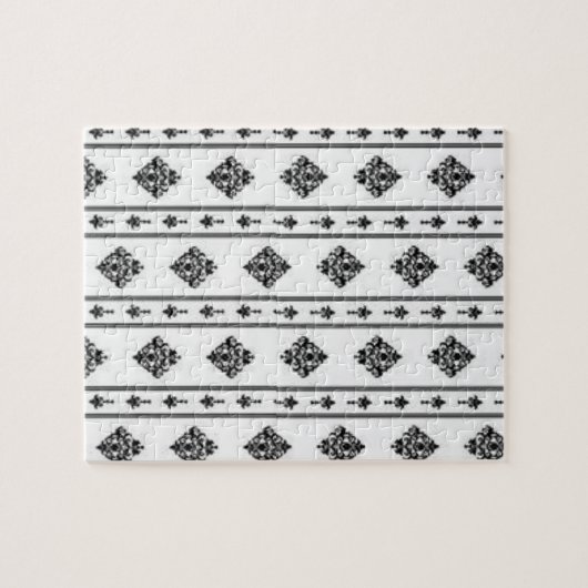 Jigzaag Puzzle Legpuzzel (Horizontaal)