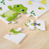 Jigzaag Puzzle Legpuzzel (Zijkant)