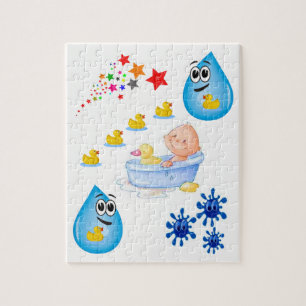 Jigzaag Puzzle Legpuzzel