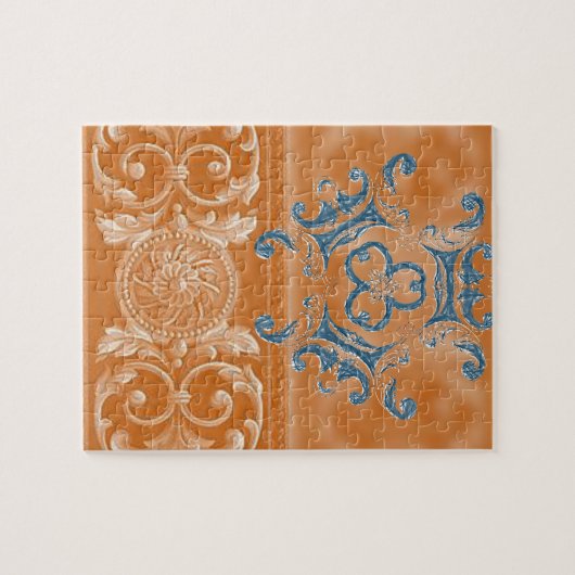 Jigzaag Puzzle Legpuzzel (Horizontaal)