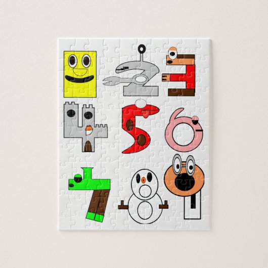 Jigzaag Puzzle Legpuzzel (Verticaal)