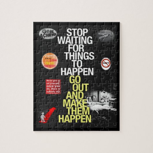 Jigzaag Puzzle Legpuzzel (Verticaal)