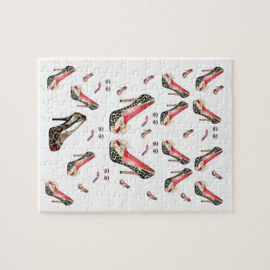 Jigzaag Puzzle Legpuzzel (Horizontaal)