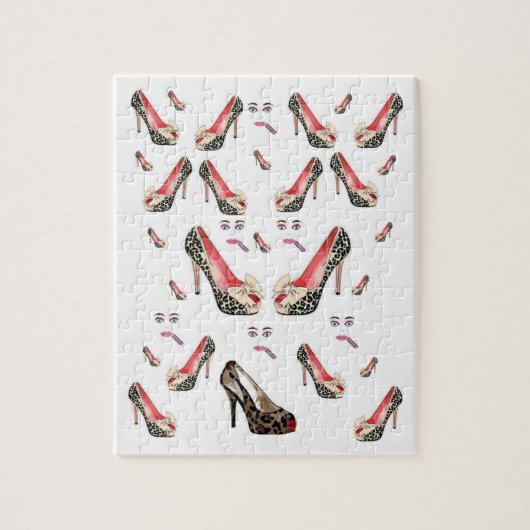 Jigzaag Puzzle Legpuzzel (Verticaal)