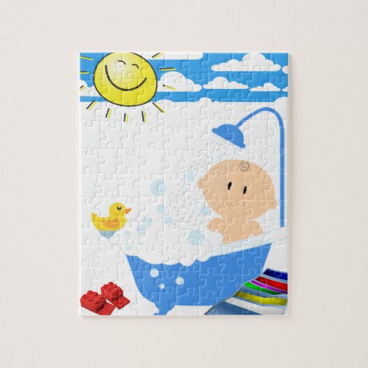 Jigzaag Puzzle Legpuzzel (Verticaal)