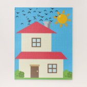 Jigzaag Puzzle Legpuzzel (Verticaal)