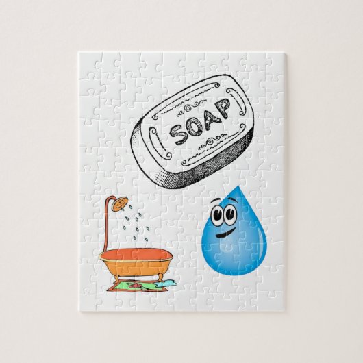 Jigzaag Puzzle Legpuzzel (Verticaal)