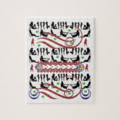 Jigzaag Puzzle Legpuzzel (Verticaal)