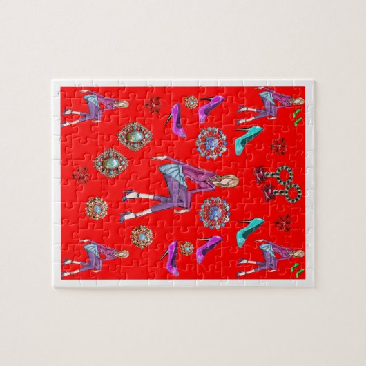 Jigzaag Puzzle Legpuzzel (Horizontaal)