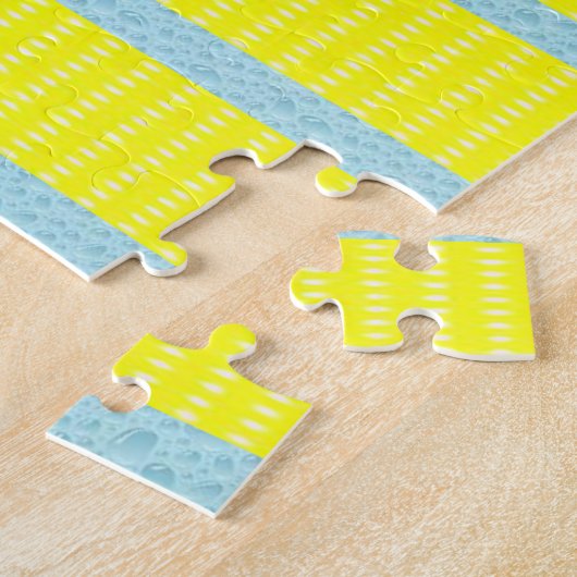 Jigzaag Puzzle Legpuzzel (Zijkant)