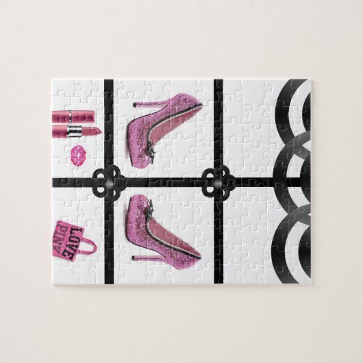 Jigzaag Puzzle Legpuzzel (Horizontaal)