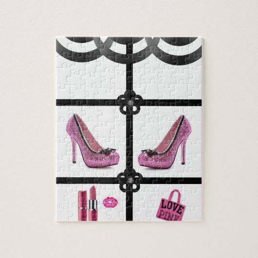 Jigzaag Puzzle Legpuzzel (Verticaal)