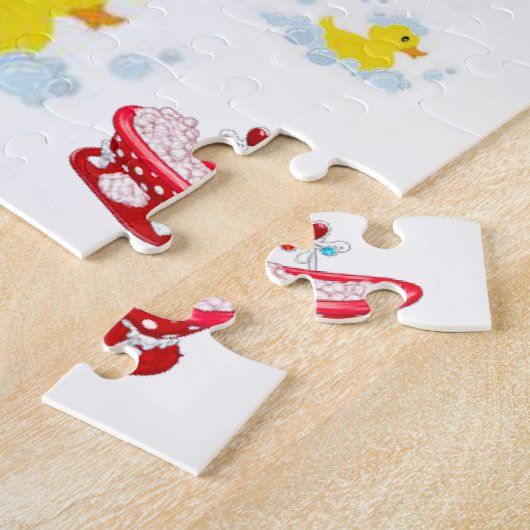 Jigzaag Puzzle Legpuzzel (Zijkant)