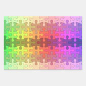 Jigzaag Puzzle Lovers Wrapping Paper Set (Voorkant 3)