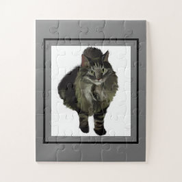 Jigzaag Puzzle Maine Coon Cat Legpuzzel
