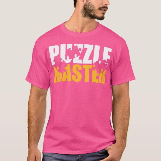Jigzaag Puzzle Master T-shirt (Voorkant)