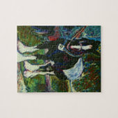 Jigzaag Puzzle met Shire Horse Legpuzzel (Horizontaal)