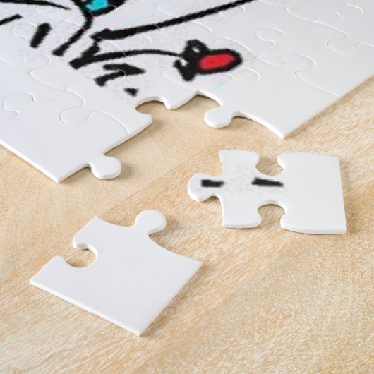 Jigzaag Puzzle Mortician Legpuzzel (Zijkant)