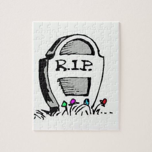 Jigzaag Puzzle Mortician Legpuzzel (Verticaal)