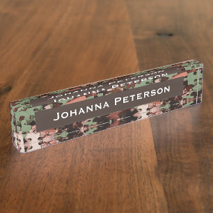 Jigzaag Puzzle Novelty Naambordje