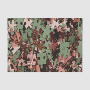 Jigzaag Puzzle Novelty Tissuepapier
