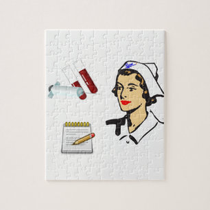 Jigzaag Puzzle Nurse Legpuzzel