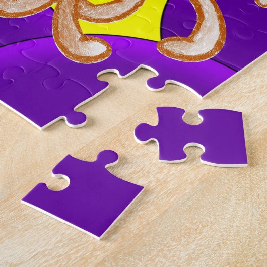 Jigzaag Puzzle Octopus Legpuzzel (Zijkant)