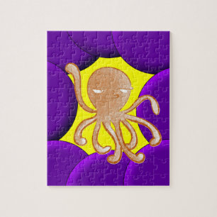 Jigzaag Puzzle Octopus Legpuzzel