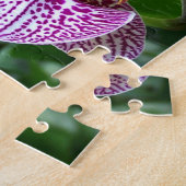 Jigzaag Puzzle Paarse Freckeerde Orchideeën Legpuzzel (Zijkant)