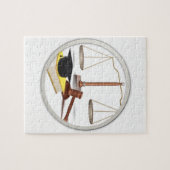 Jigzaag Puzzle Paralegal Legpuzzel (Horizontaal)