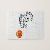 Jigzaag Puzzle Pizzaman Legpuzzel (Horizontaal)