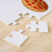 Jigzaag Puzzle Pizzaman Legpuzzel (Zijkant)