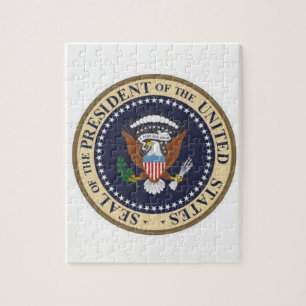 Jigzaag Puzzle President Legpuzzel