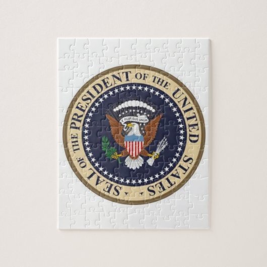 Jigzaag Puzzle President Legpuzzel (Verticaal)