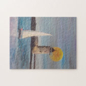 Jigzaag Puzzle Sailing Boat door JP Denyer Legpuzzel (Horizontaal)