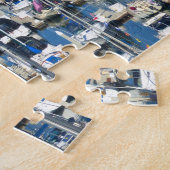 Jigzaag Puzzle - San Diego Marina Legpuzzel (Zijkant)