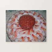 Jigzaag Puzzle Shrimp Platter Legpuzzel (Horizontaal)