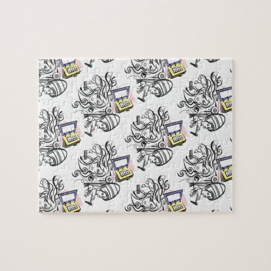 Jigzaag Puzzle Stylist Legpuzzel (Horizontaal)