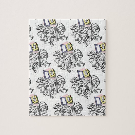 Jigzaag Puzzle Stylist Legpuzzel (Verticaal)