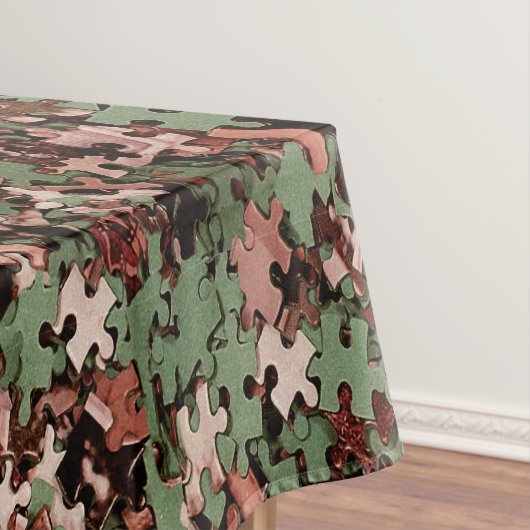 Jigzaag Puzzle Tafelkleed (Voorbeeld)
