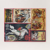 Jigzaag Puzzle - Toen de Circus naar de stad kwam Legpuzzel (Horizontaal)
