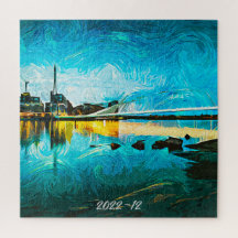 Jigzaag Puzzle - Uitdaging - Helsinki Finland