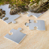 Jigzaag puzzle van het Schotse hooglandschap Legpuzzel (Zijkant)